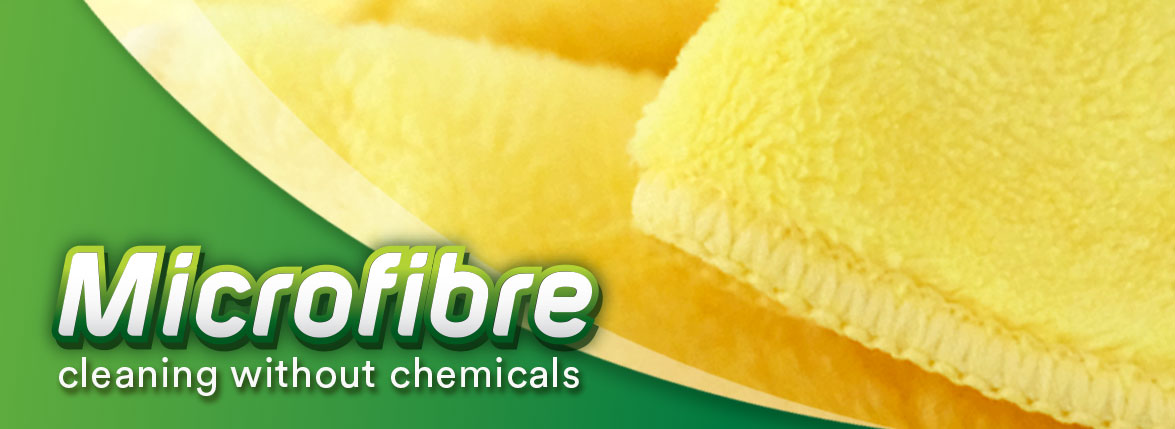 Microfibre Cloth cleaning no chemicals