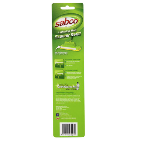 Sabco Easy Change Lightning Mop Scourer Refill 