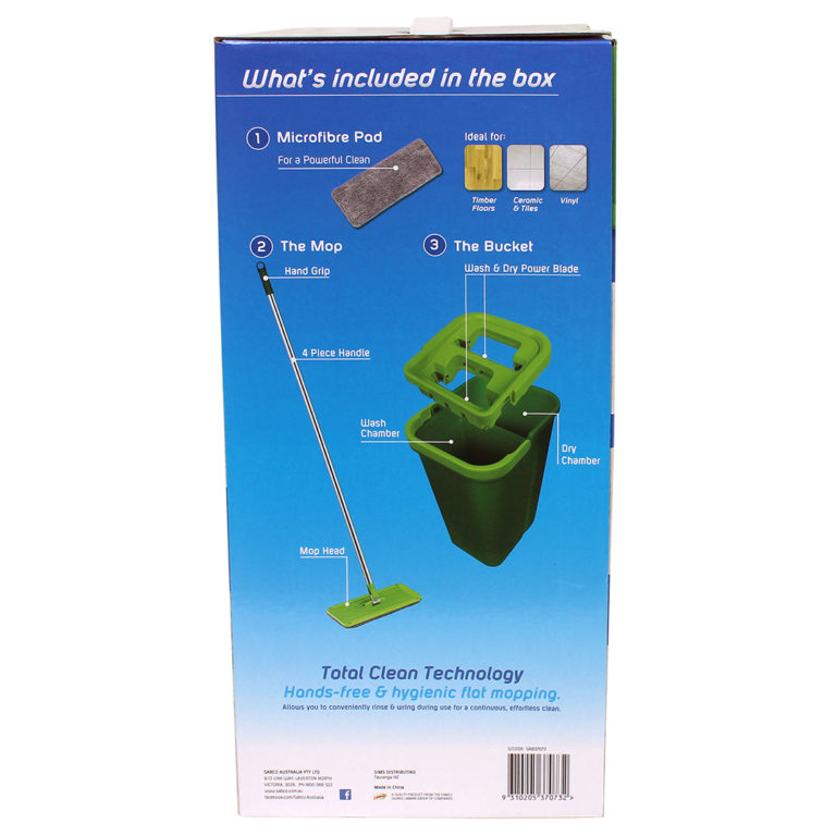 flat mop wringer set