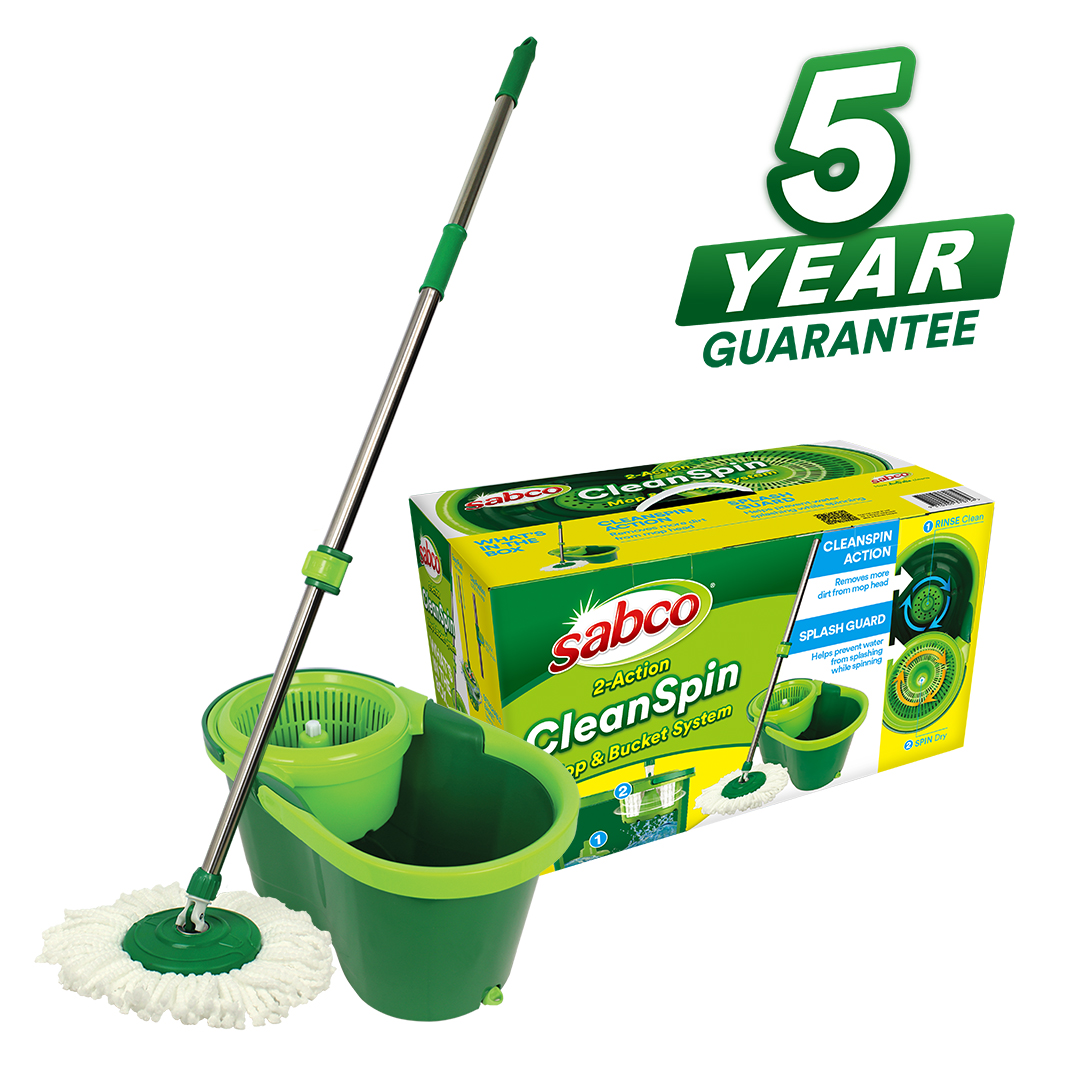 2-Action CleanSpin Mop & Bucket System - Image 2