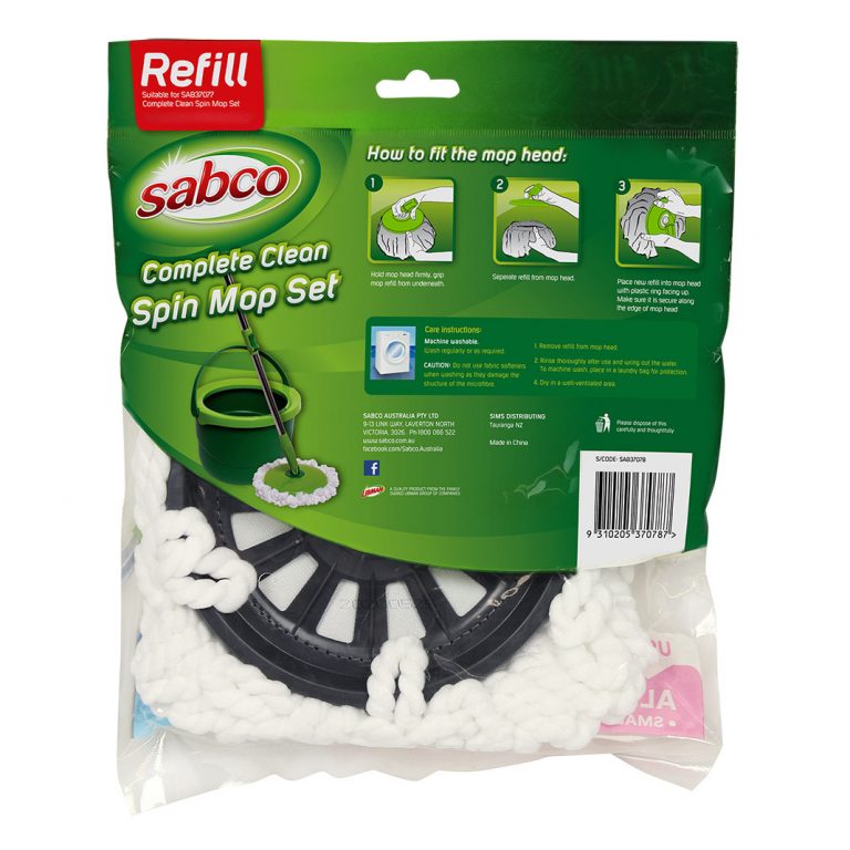 Complete Clean Spin Mop - Refill - Sabco