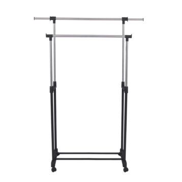 Extendable Garment Rack - Double Bar