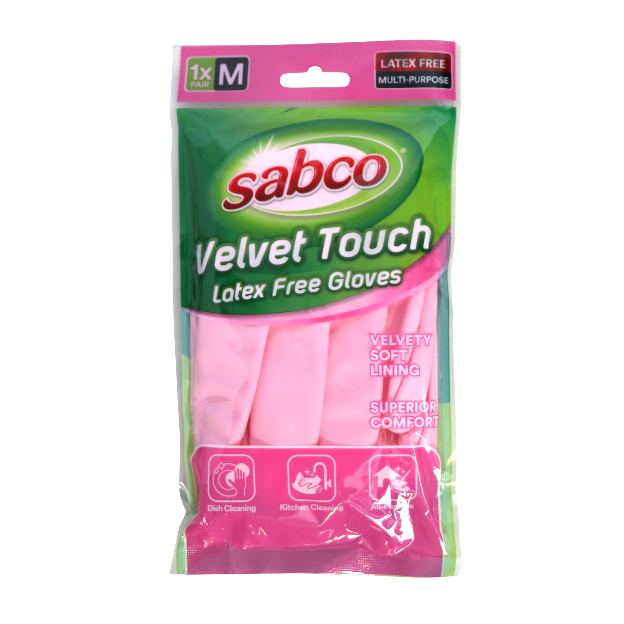 Buy Velvet Touch Latex Free Gloves - Medium & Large - Sabco