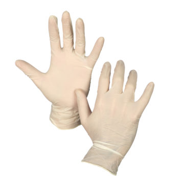 Buy 100 Pack of Disposable Latex Powder Free Gloves - Sabco