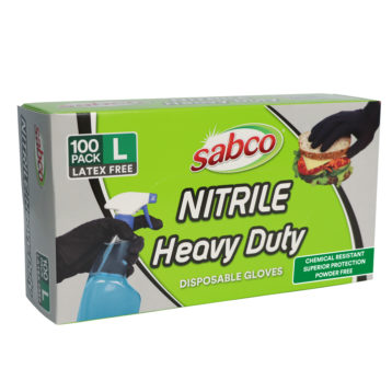 Nitrile Heavy Duty Gloves 100PK