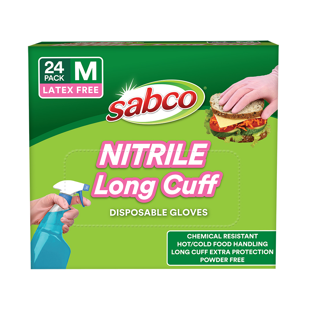 Nitrile Long Cuff Gloves 24PK - Image 5