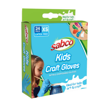 Kids Craft Gloves 24Pk XS