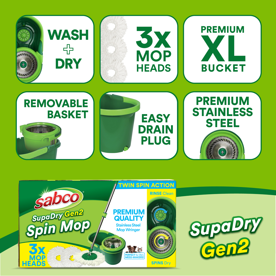 SupaDry Gen2 Spin Mop
