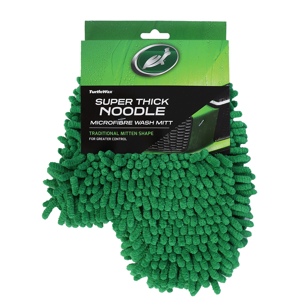 Turtle Wax Super Thick Noodle Microfibre Wash Mitt - Sabco