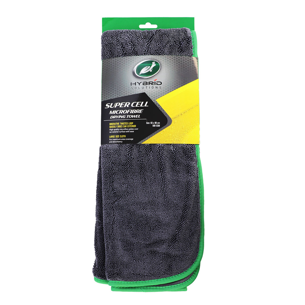 Turtle Wax Super Cell Microfibre Drying Towel - Sabco