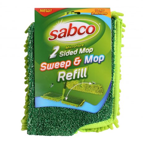 Mircrofibre 2 Sided Mop Sweep & Mop Refill-0