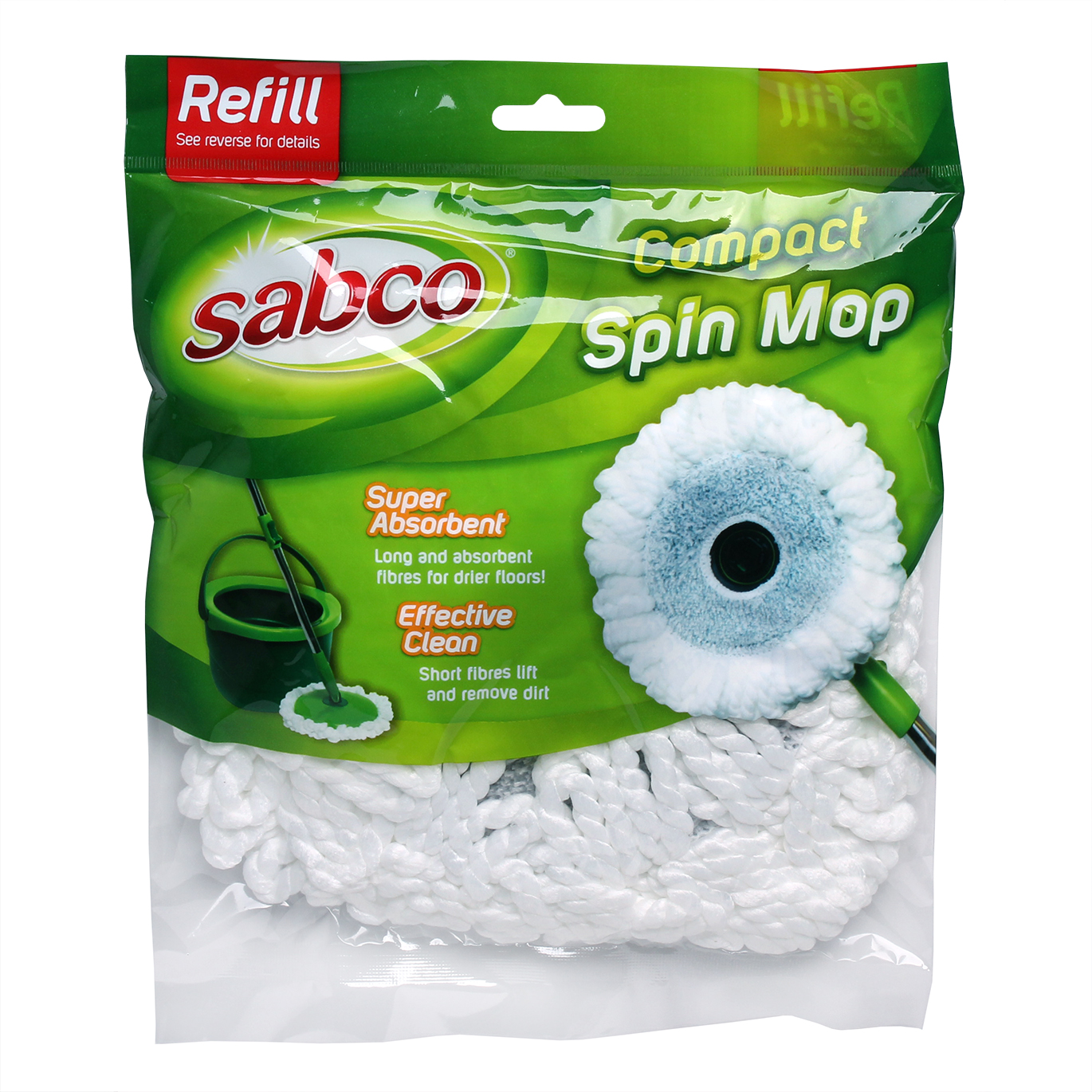 Compact Spin Mop - Refill - Sabco