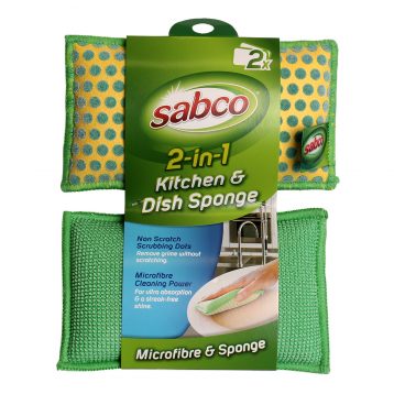 Scrubbers Kitchen For Dishes Scratch Cleaning Large Sponges
