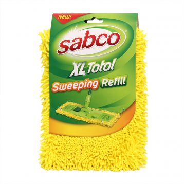 Sabco XL TOTAL MICROFIBRE MOP WET PAD REFILL Lifts Dirt & Grease *Aust Brand 